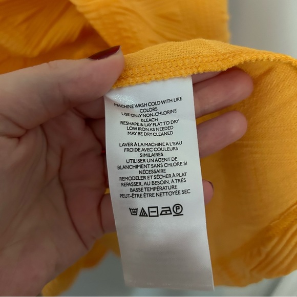 Free People Violet Puff Sleeve Mini Dress in Orange - Picture 10 of 12